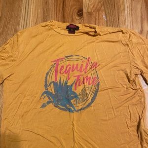 Yellow tequila time shirt